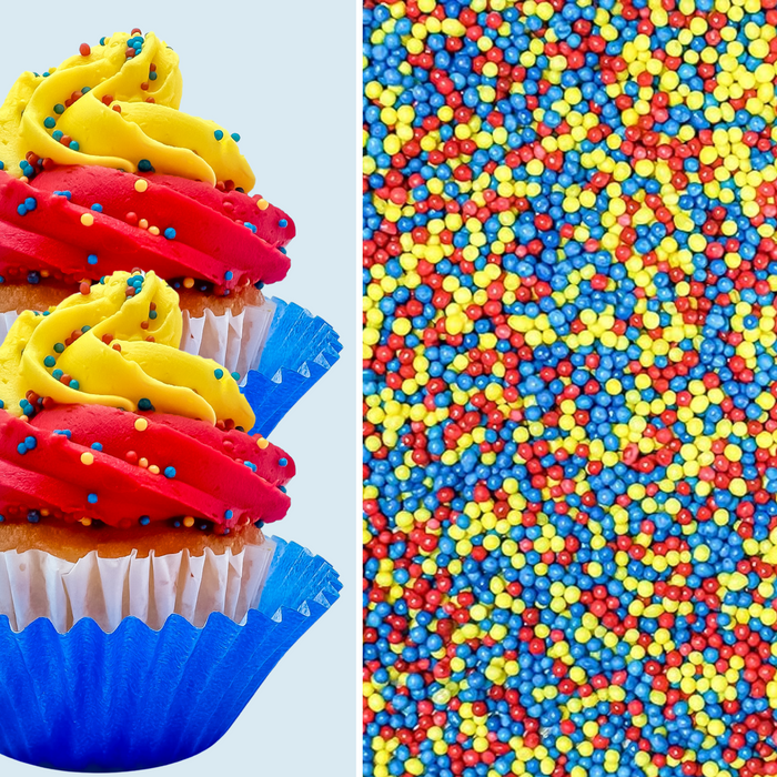 Super Hero Nonpareil Sprinkles - 4oz
