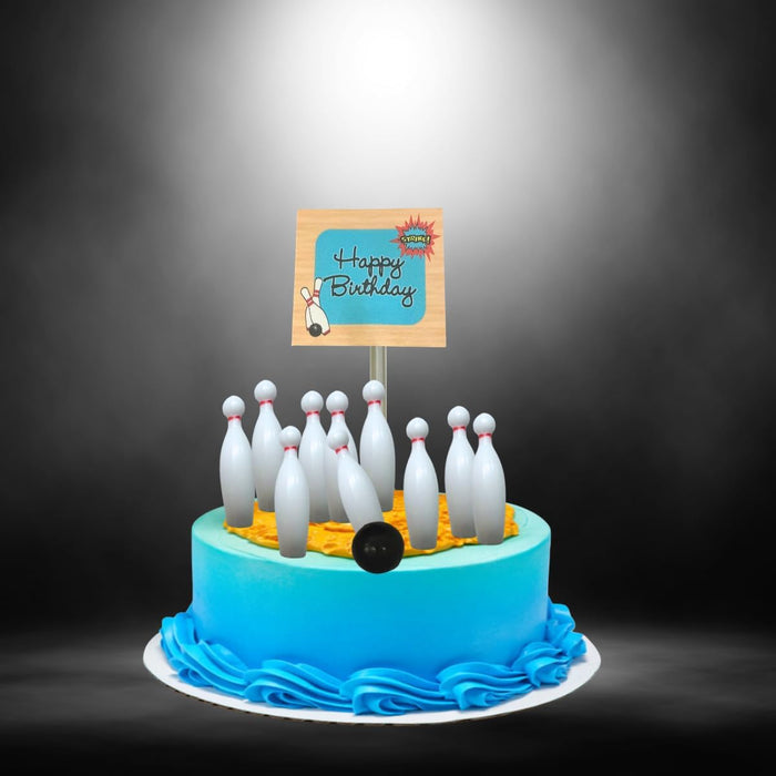Bowling Party Cake Decoration Topper
