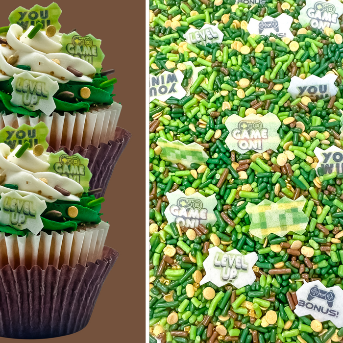 Pixel Gamer Game On Level Up Sprinkle Mix - 4oz