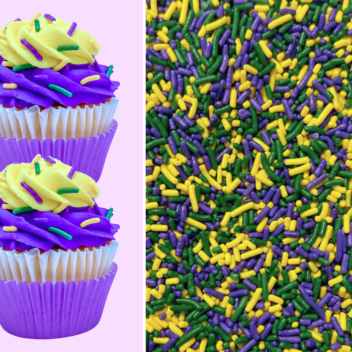Mardi Grass Classic Sprinkles