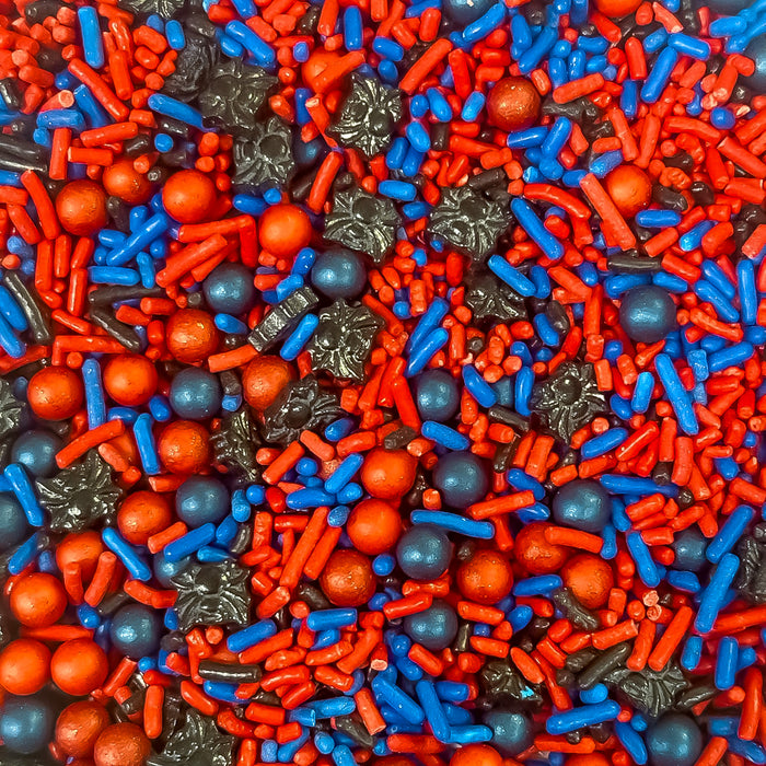 Superhero Spider Sprinkle Mix - 4oz