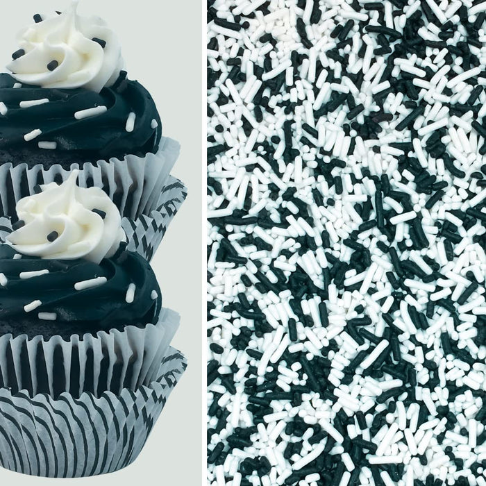 Bicolor Classic Sprinkles (Black/White)