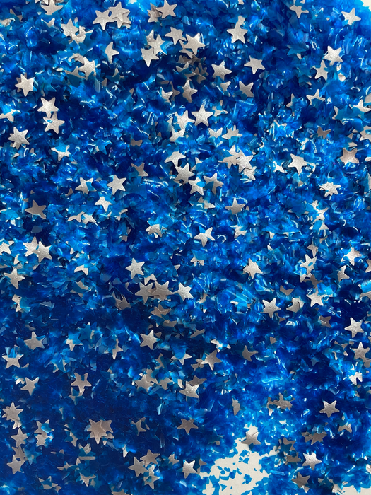 Starlight Blue Sparkle Flakes