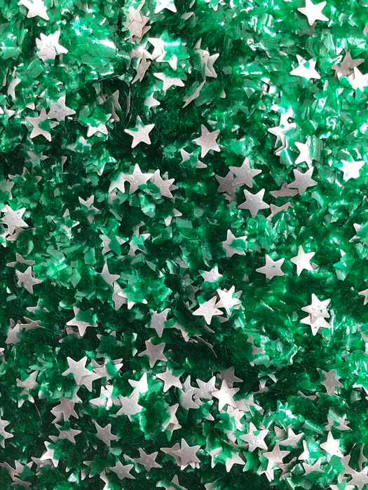 Green Dazzling Forest Sparkle Flakes