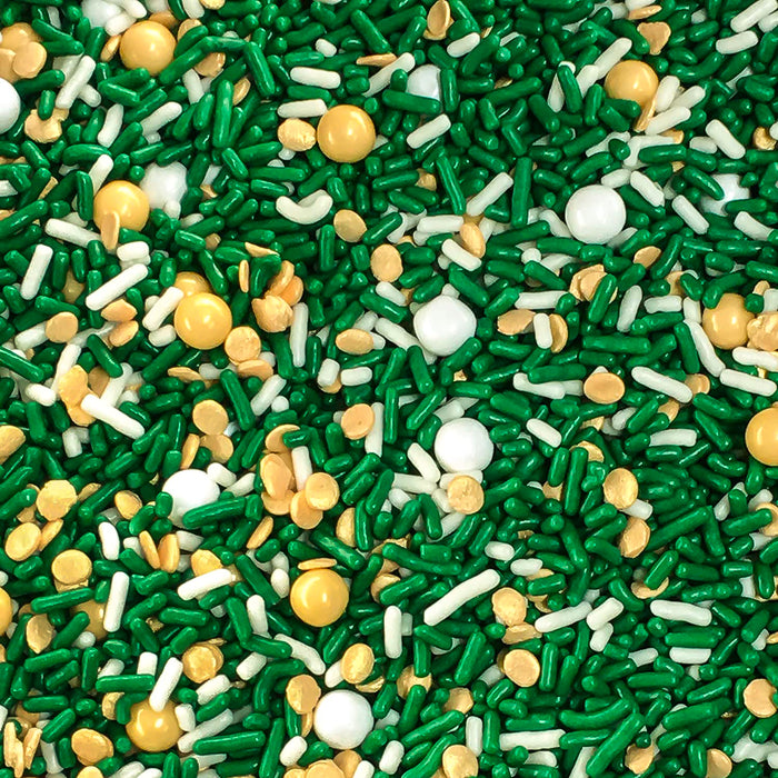 Shabby Sprinkle Mix (Green/Gold) - 4oz