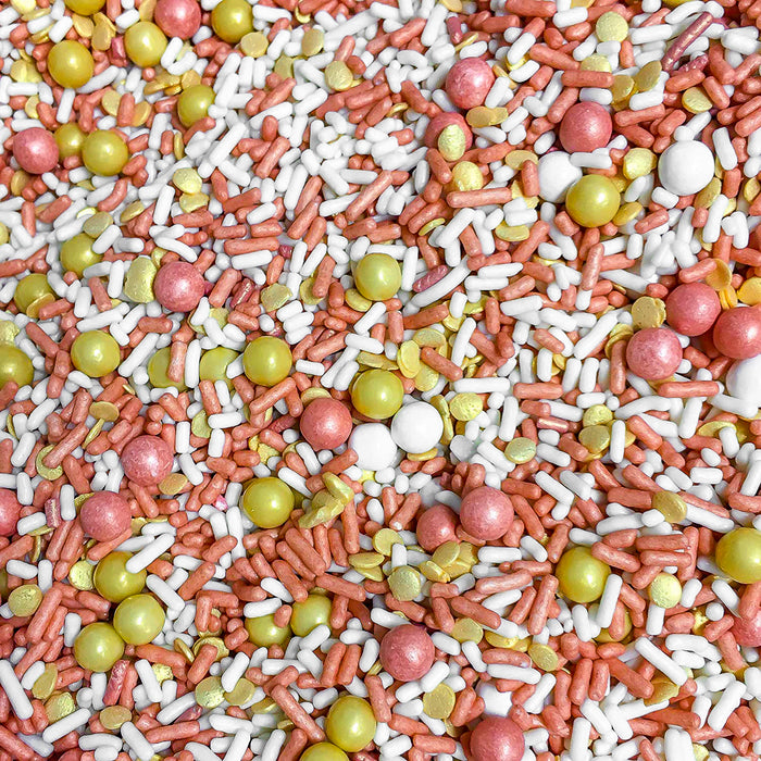 Shabby Sprinkle Mix (Rose/Gold) - 4oz