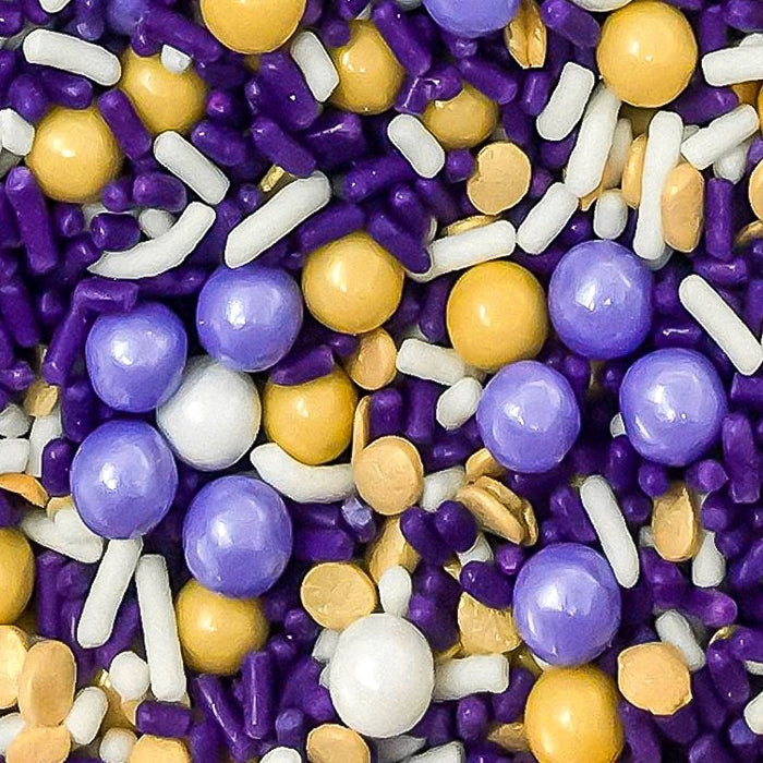 Shabby Sprinkle Mix (Purple/Gold) - 4oz