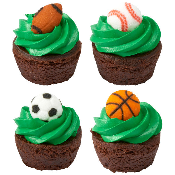 Team Sports Decorative Sugars - 12ct, Asstd.
