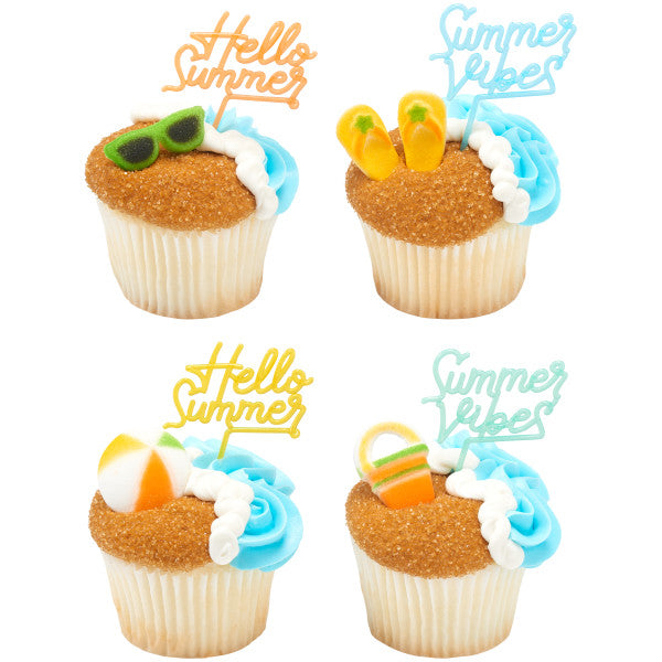 Summer Party Decorative Sugars - 12ct, Asstd.