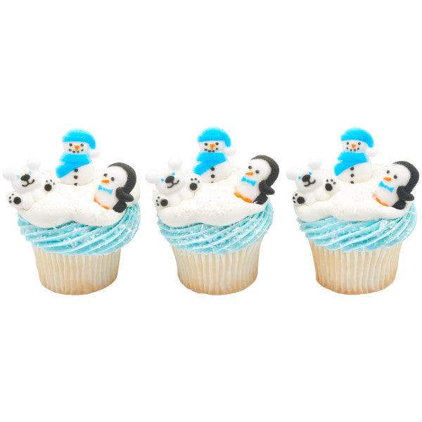 Winter Party Decorative Sugars - 12ct, Asstd.