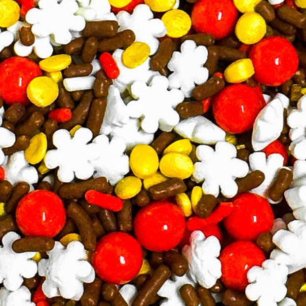 Reindeer Snowflakes Sprinkle Mix - 4oz