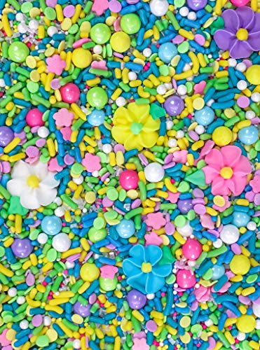Happy Mother's Day Spring Flowers Cupcake Sprinkle Kit 12ct Assorted