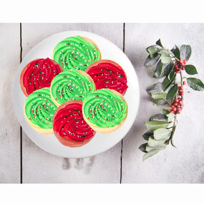 Christmas Nonpareil Sprinkles - 4oz