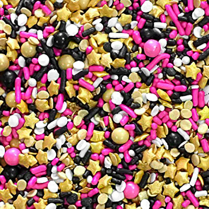 Born A Star Sprinkle Mix (Pink) - 4oz