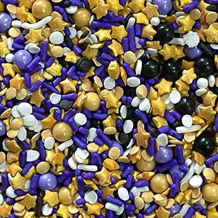 Born A Star Sprinkle Mix (Purple) - 4oz