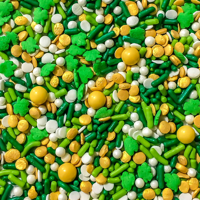 Leprechaun's Bling Saint Patrick's Day Gold Rush Sprinkle Mix - 4oz