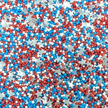 Classic Patriot Nonpareil Sprinkles - 4oz