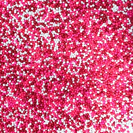 Valentine Nonpareil Sprinkles - 4oz