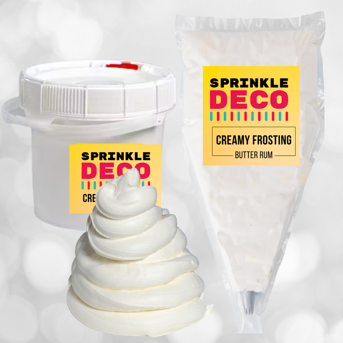 Ready To Use Premium Buttercream Frosting - (BUTTER RUM FLAVOR)