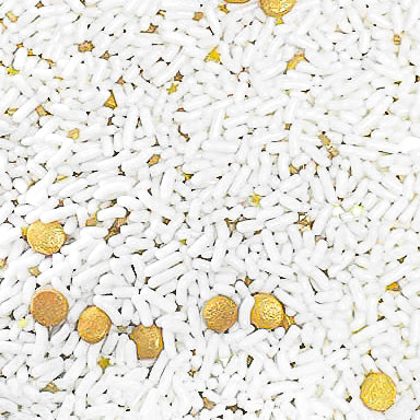 Heavenly Sprinkle Mix (Gold/White) - 4oz