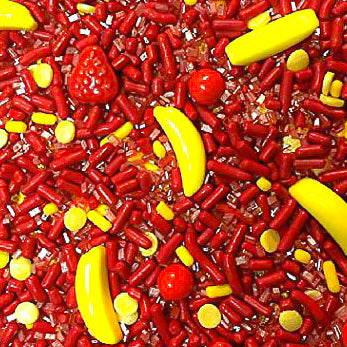 Strawberry Banana Sprinkle Mix - 4oz