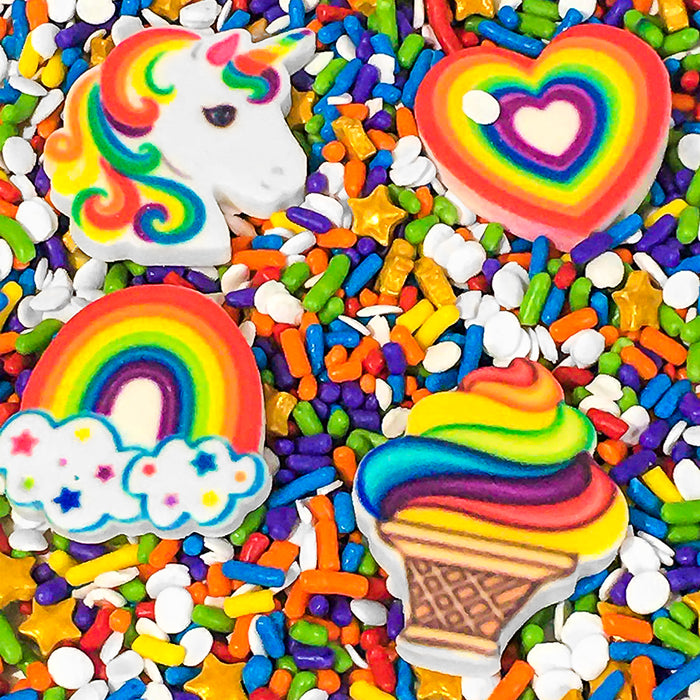 Rainbow Unicorn Sprinkle Mix - 4oz