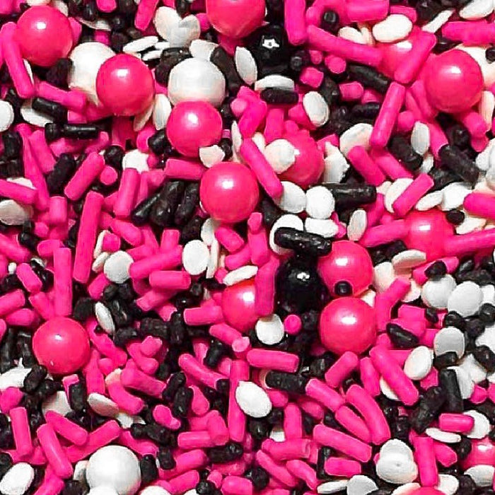 Shabby Sprinkle Mix (Pink/Black) - 4oz