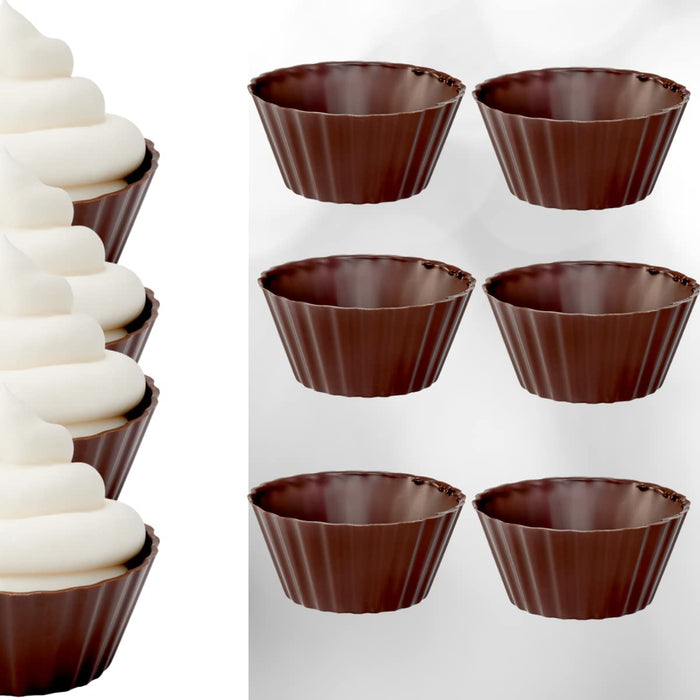 Belgian Chocolate Cup (Dark) - 6ct