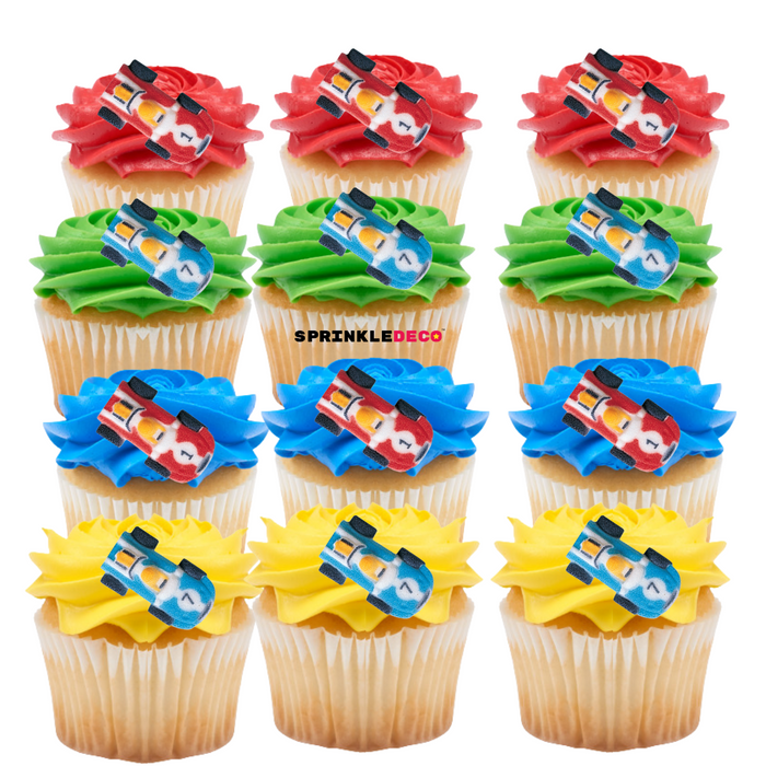 Race Cars Decorative Sugars - 12ct, Asstd.