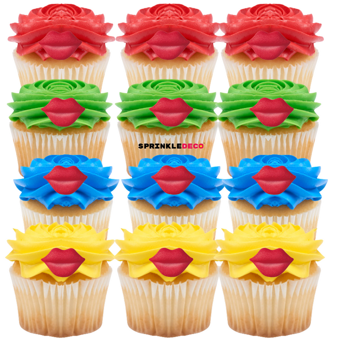Kissable Decorative Sugars - 12ct