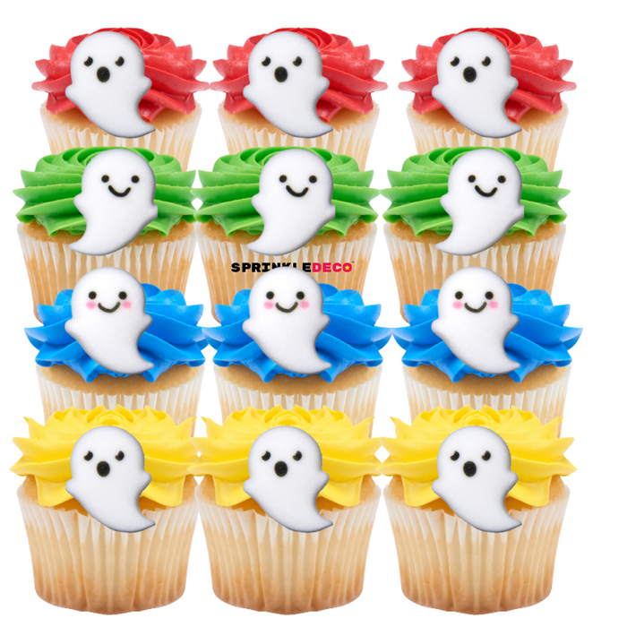 White Ghost Decorative Sugars - 12ct