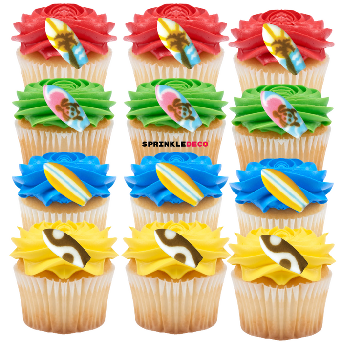 Surfboard Decorative Sugars - 12ct, Asstd.