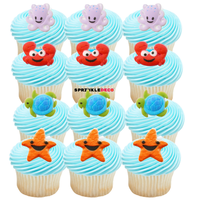 Sea Pals Decorative Sugars - 12ct, Asstd.