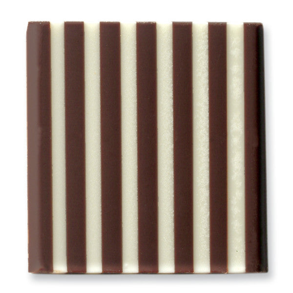 White And Dark Chocolate Edible Dessert Decoration Chocolate Square 12ct