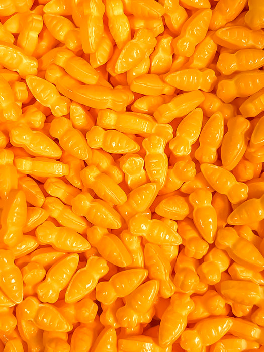 Orange Carrots Shaped Candy Sprinkles