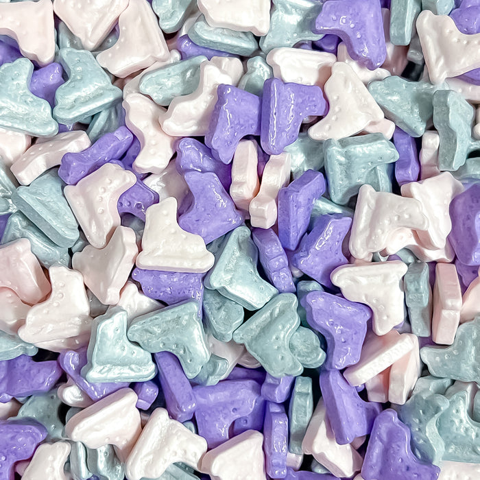 Ice Skating Shoes Shaped Candy Sprinkles
