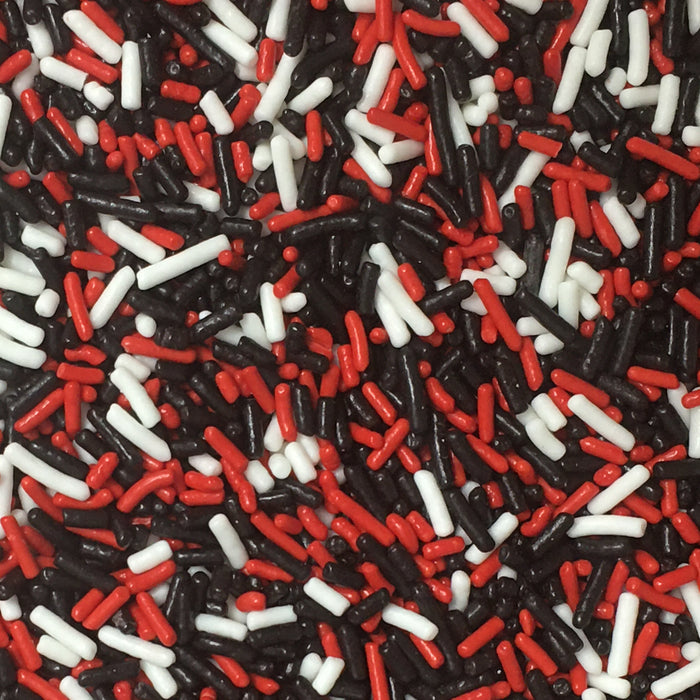 Tricolor Classic Sprinkles (Red/Black/White)