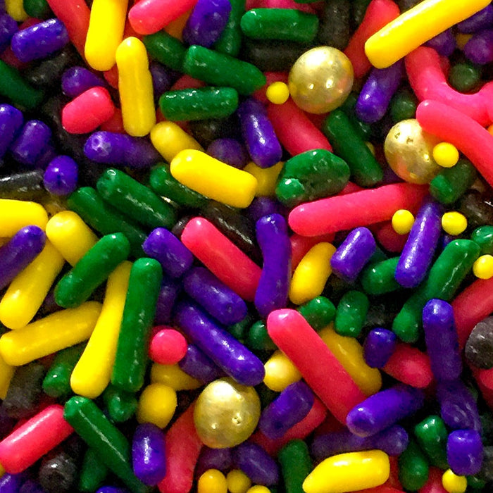 Carnival Mardi Gras Sprinkle Mix - 4oz
