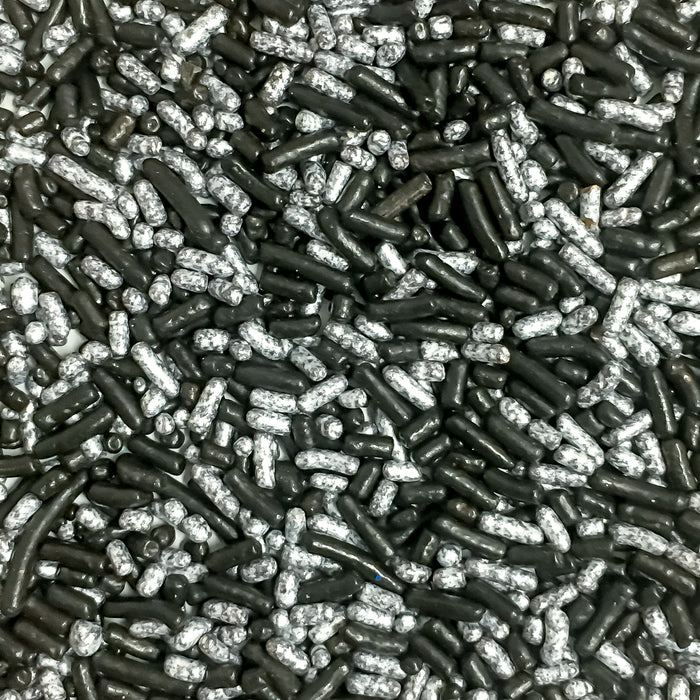 Bicolor Classic Sprinkles (Silver/Black)