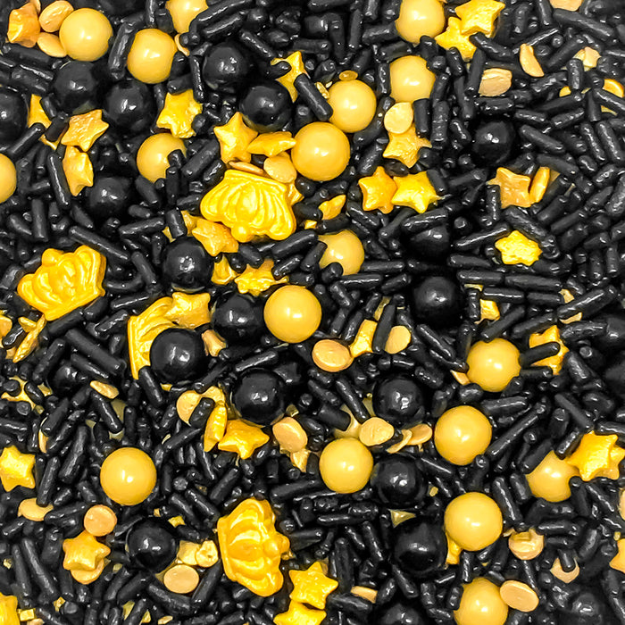 Classic Royalty Sprinkle Mix (Black) - 4oz