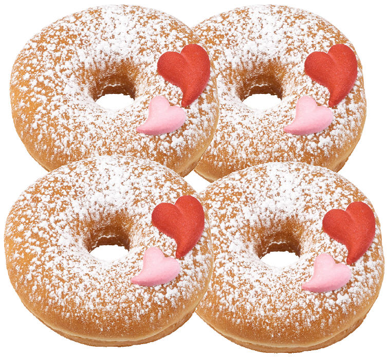 Tear Drop Heart Decorative Sugars - 12ct, Asstd.