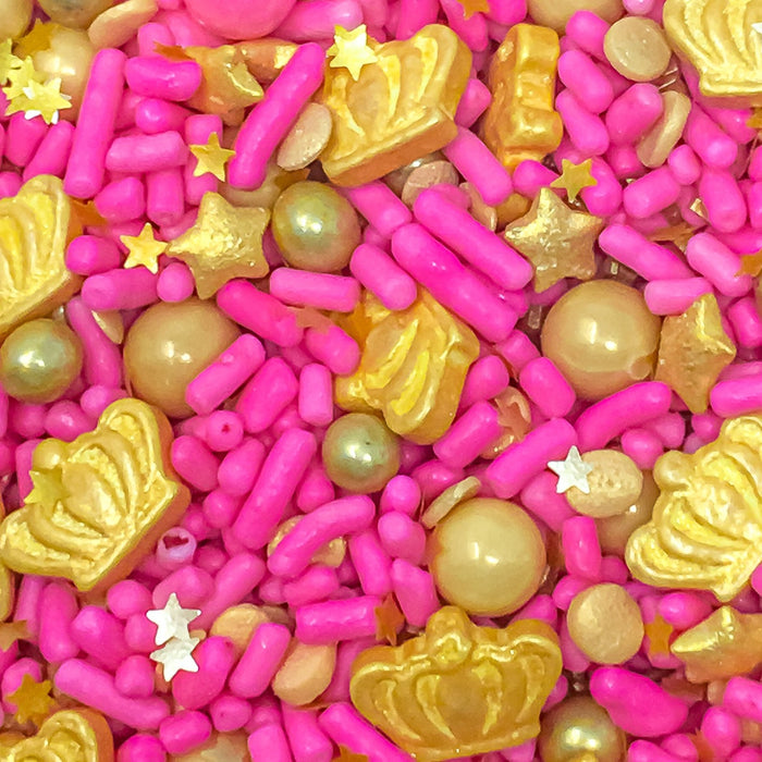 Classic Royalty Sprinkle Mix (Pink) - 4oz