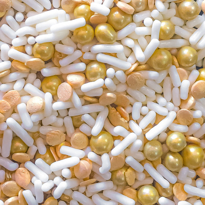 Ivory Gold Sprinkle Mix - 4oz