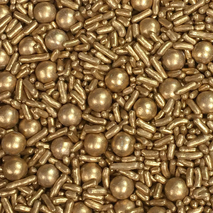 Solid Sprinkle Mix (Gold) - 4oz