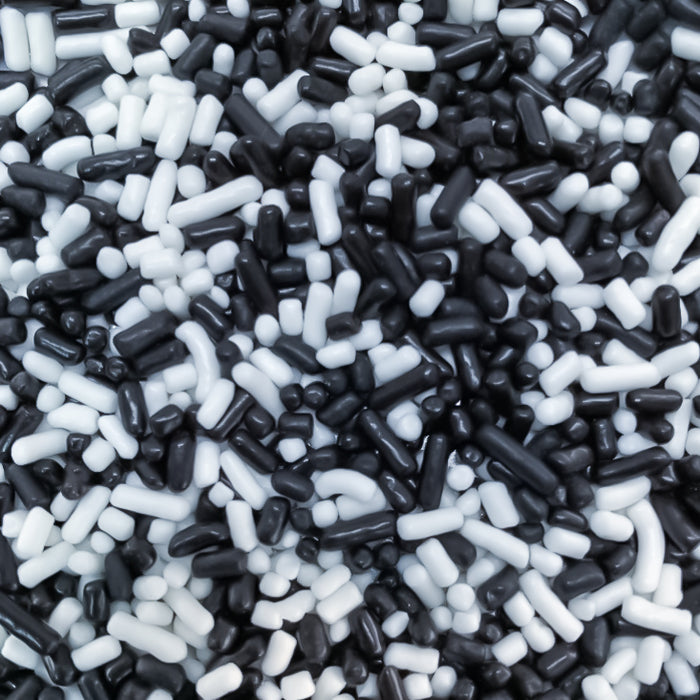 Bicolor Classic Sprinkles (Black/White)