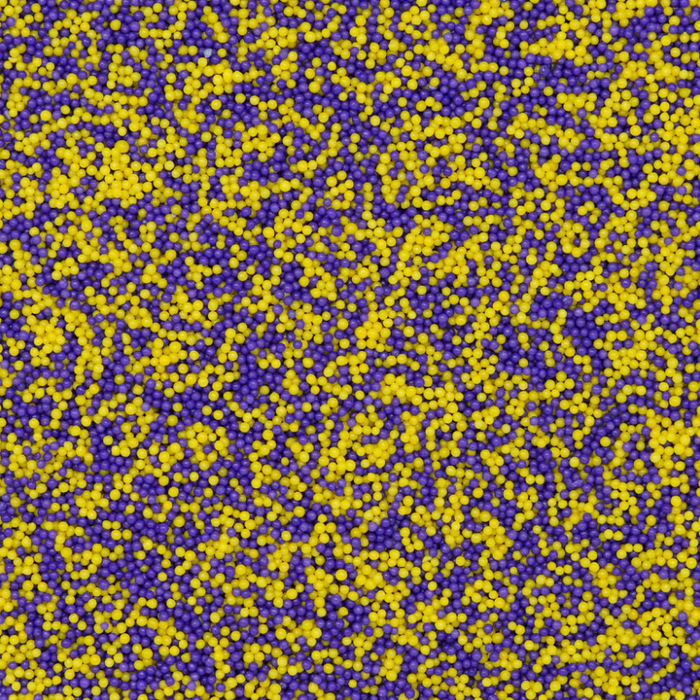 Bicolor Nonpareil Sprinkles (Yellow/Purple)