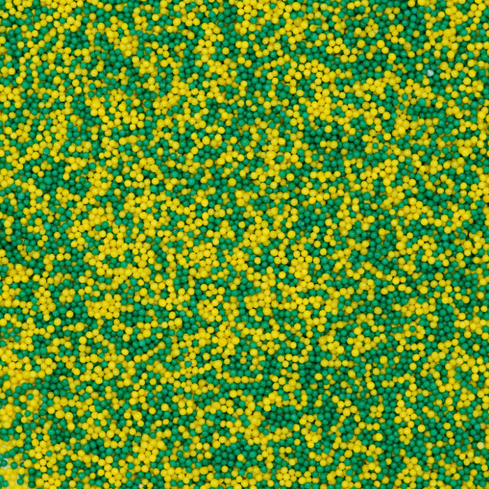 Bicolor Nonpareil Sprinkles (Yellow/Green)