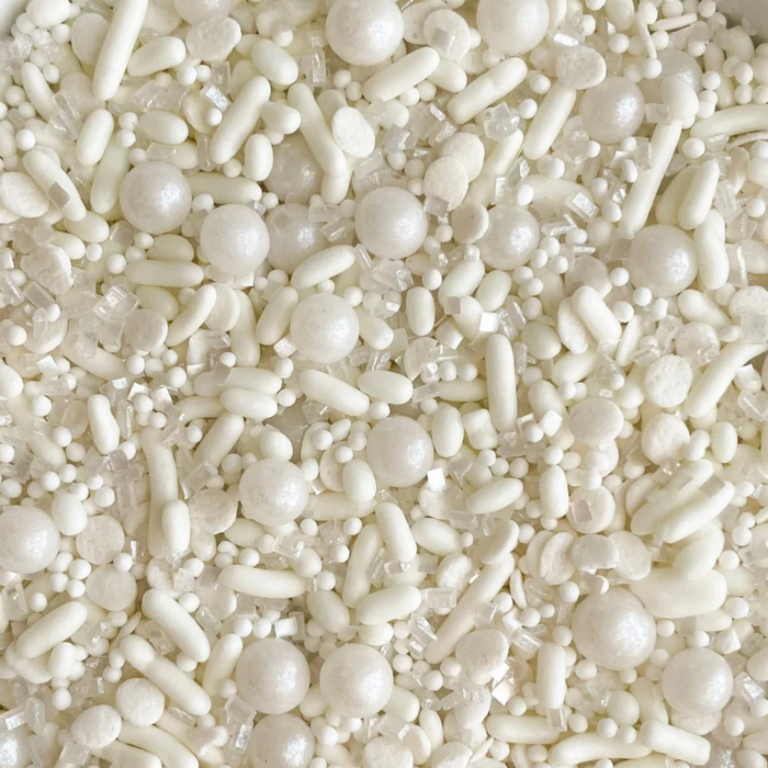 Solid Sprinkle Mix (Deluxe White) - 4oz