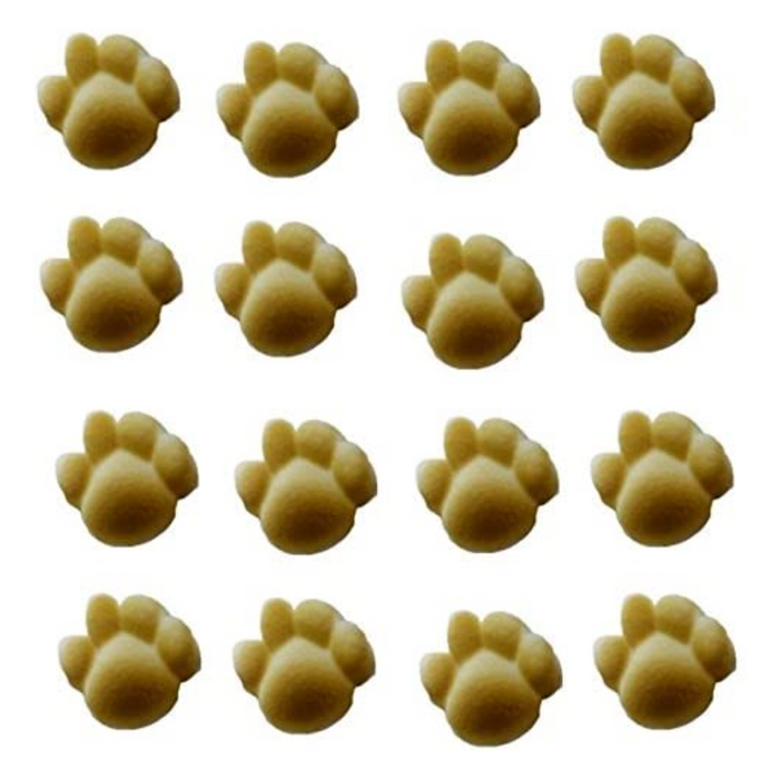 Dog Paw Decorative Sugars (Brown) - 12ct, Asstd.