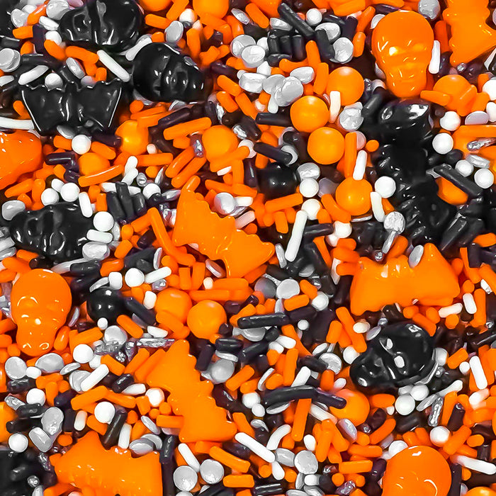 Skull & Bats Halloween Sprinkle Mix - 4oz